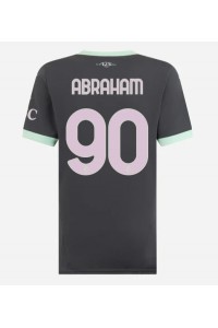 AC Milan Tammy Abraham #90 Fotballdrakt Tredje Klær Dame 2024-25 Korte ermer